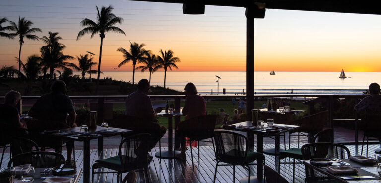 Sunset in Broome at Cable Beach Resort SunsetBarGrill